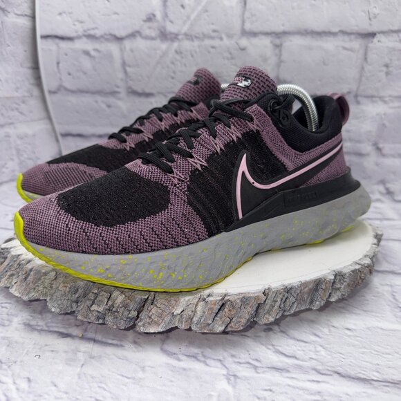 Nike Shoes - Nike React Infinity Run Flyknit 2 Shoes Womens 10.5 Violet Dust Running Sneakers